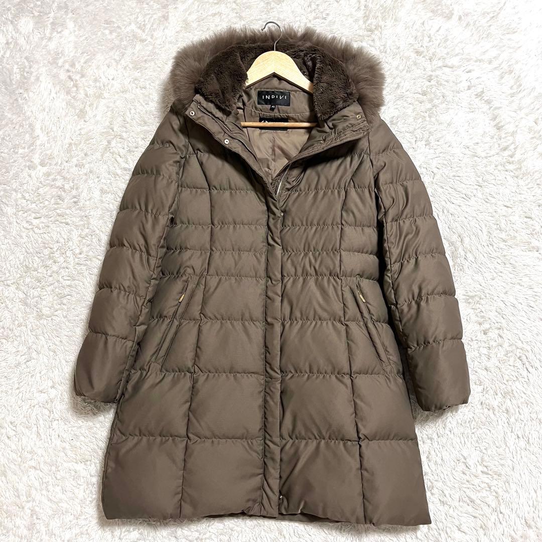 インディヴィ ダウンコート ブルーフォックス 40 L 近年モデル INDIVI