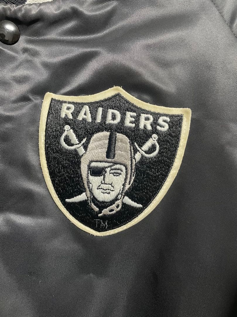 yy USA製 RAIDERS/レイダース スタジャン黒