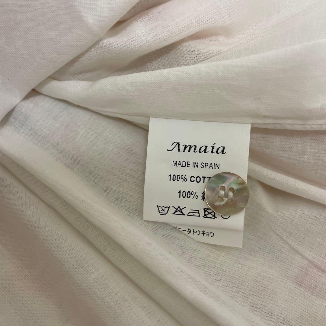 アマイアキッズ　ワンピース　8y 新品未使用品