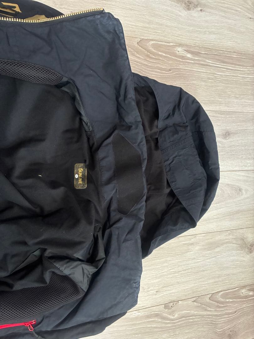 SUNLINE STW-1703 ブラック Lサイズ フィッシングスーツ