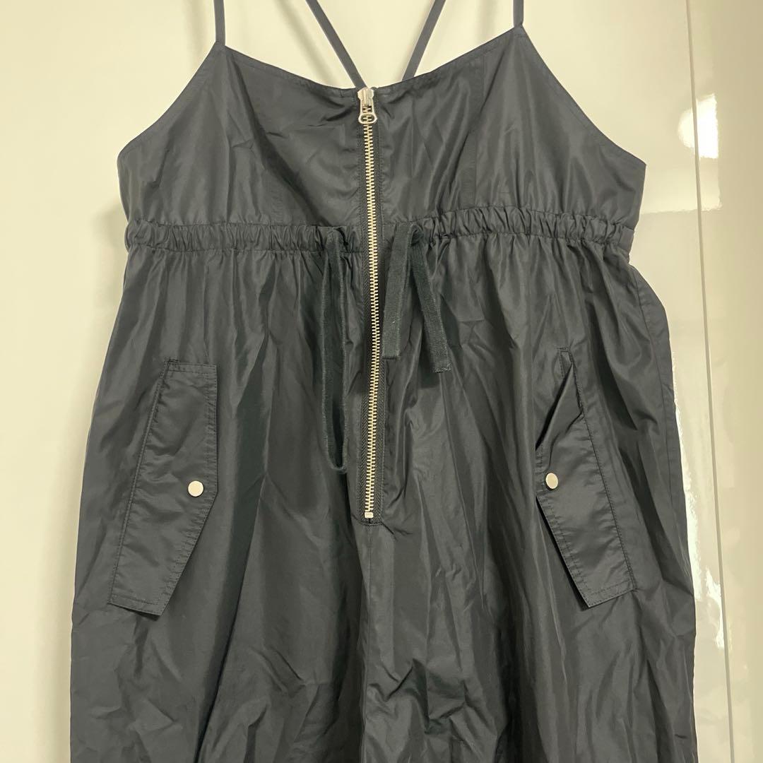 シャイニータフタ撥水ロンパース アダムエロペ