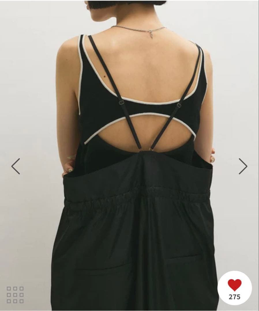 シャイニータフタ撥水ロンパース アダムエロペ