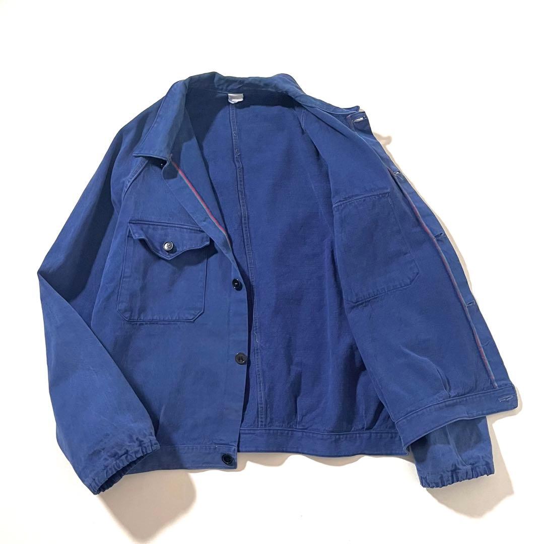 【50s-60s】ユークワーク　ショート丈 ジャケット　ヴィンテージ　フレンチ