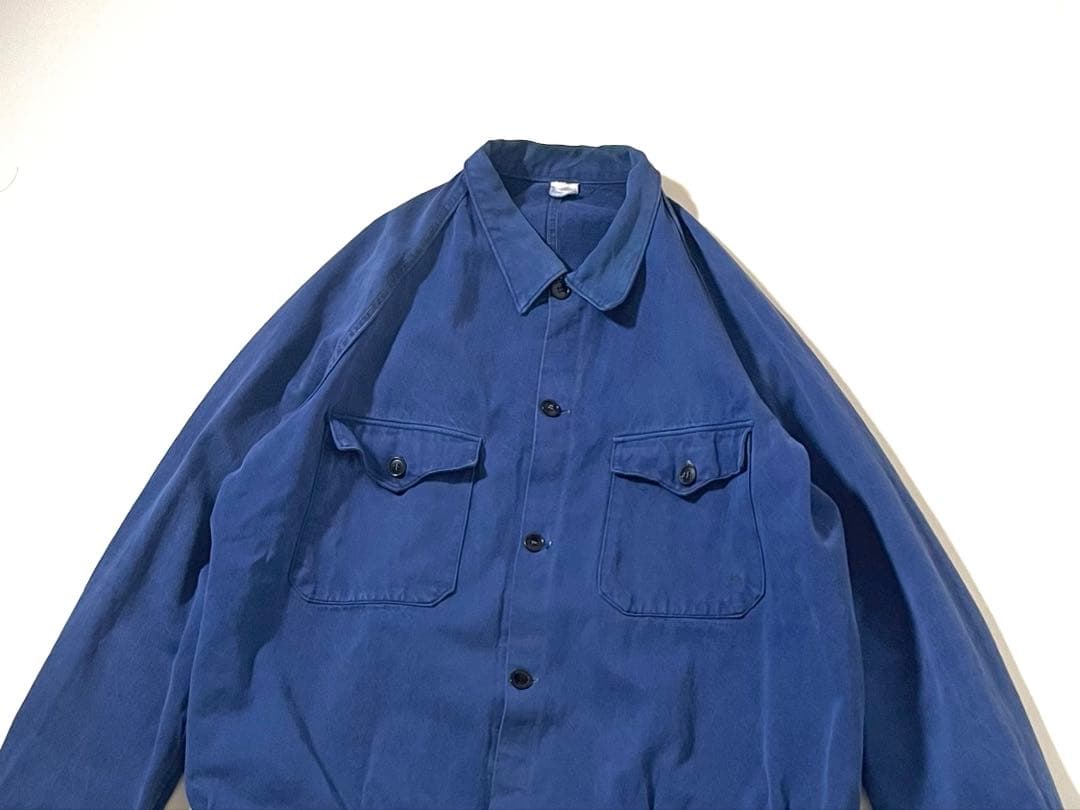 【50s-60s】ユークワーク　ショート丈 ジャケット　ヴィンテージ　フレンチ