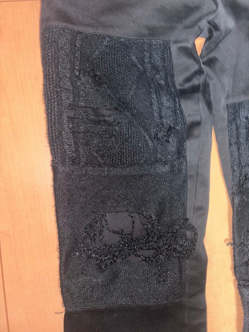 UnderCover デストロイニットパッチ パンツ 魔女期 size S