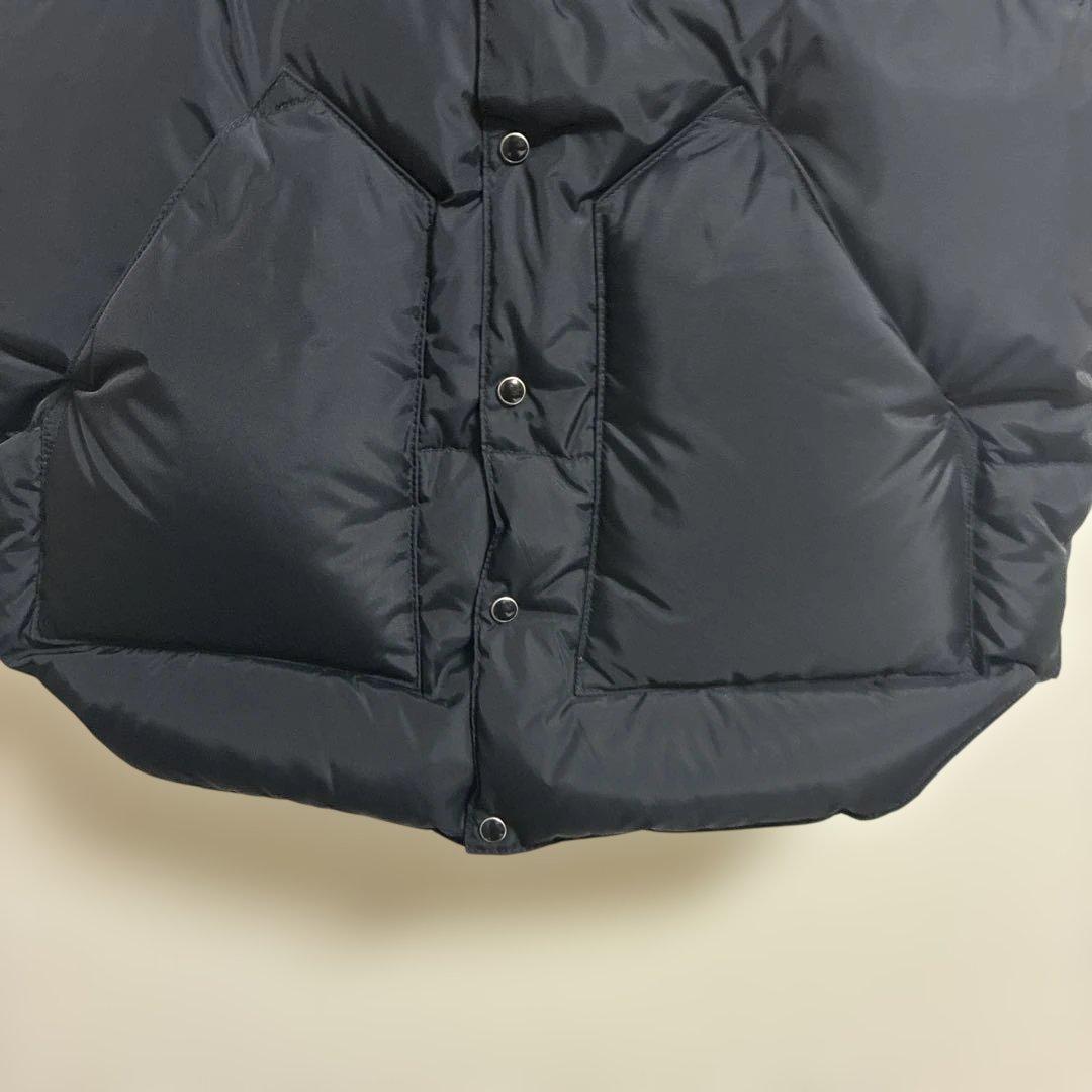 ロッキーマウンテンフェザーベッド ビームス ダウンベスト ブラック 40