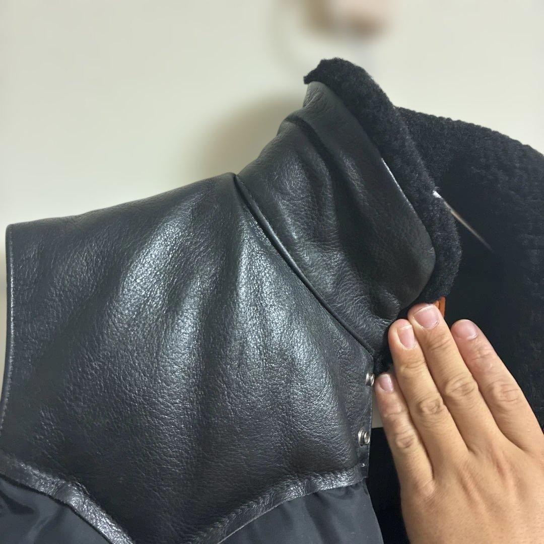 ロッキーマウンテンフェザーベッド ビームス ダウンベスト ブラック 40