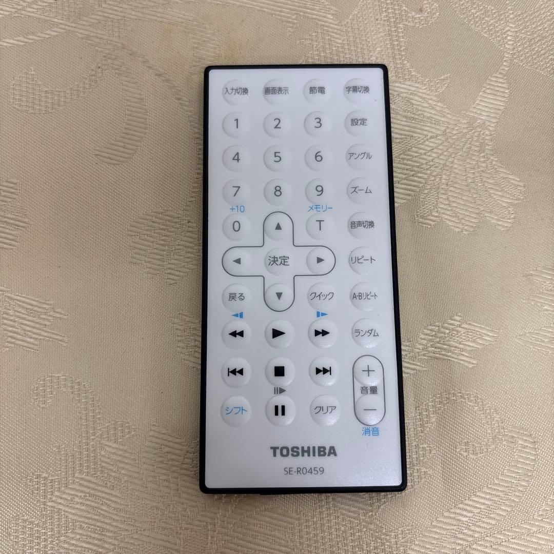 TOSHIBA 東芝　REGZA ポータブル　DVD プレイヤー　レグザ