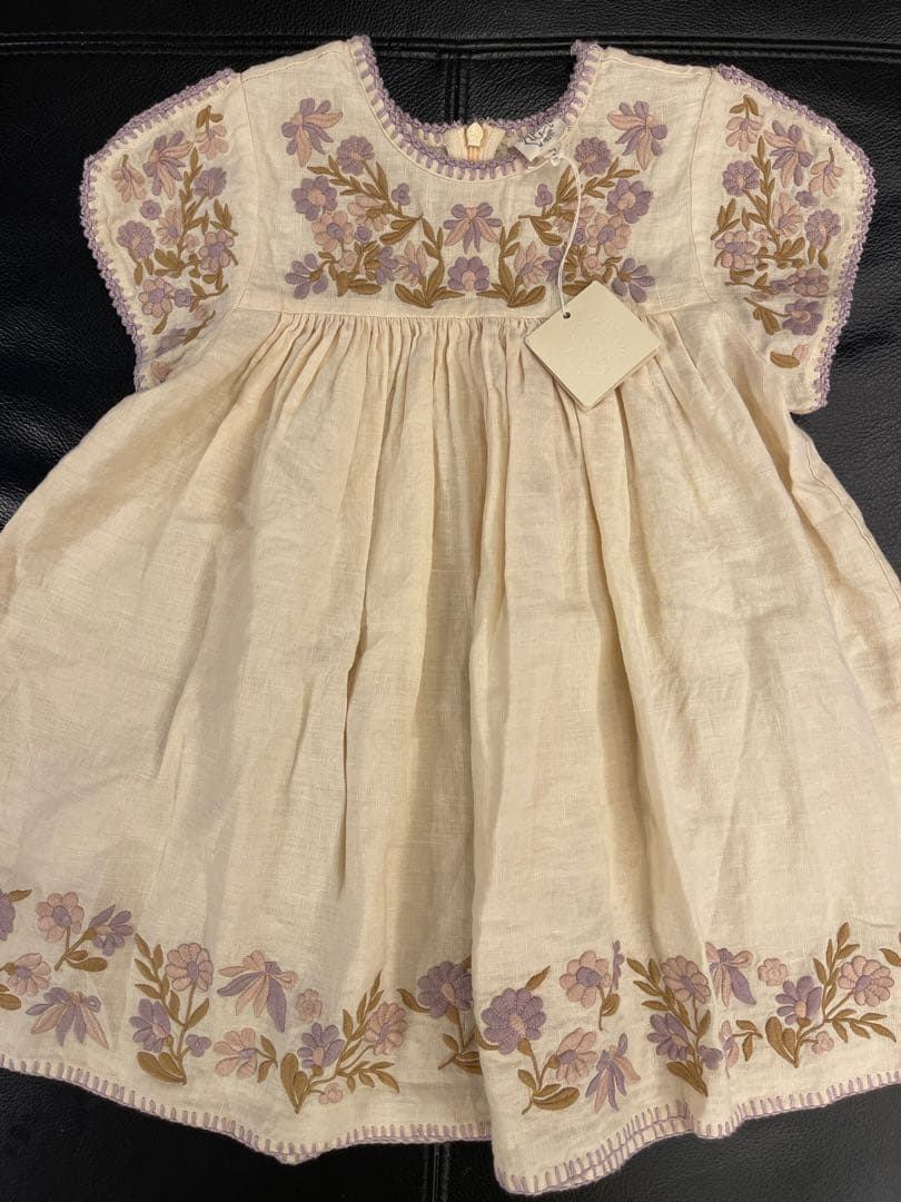 【新品未使用】apolina MTO Stevie Dress 3-5Y