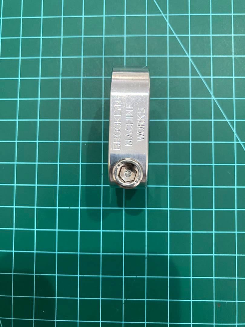 ブルックリンマシンワークス/シートクランプ/シルバー/29.8