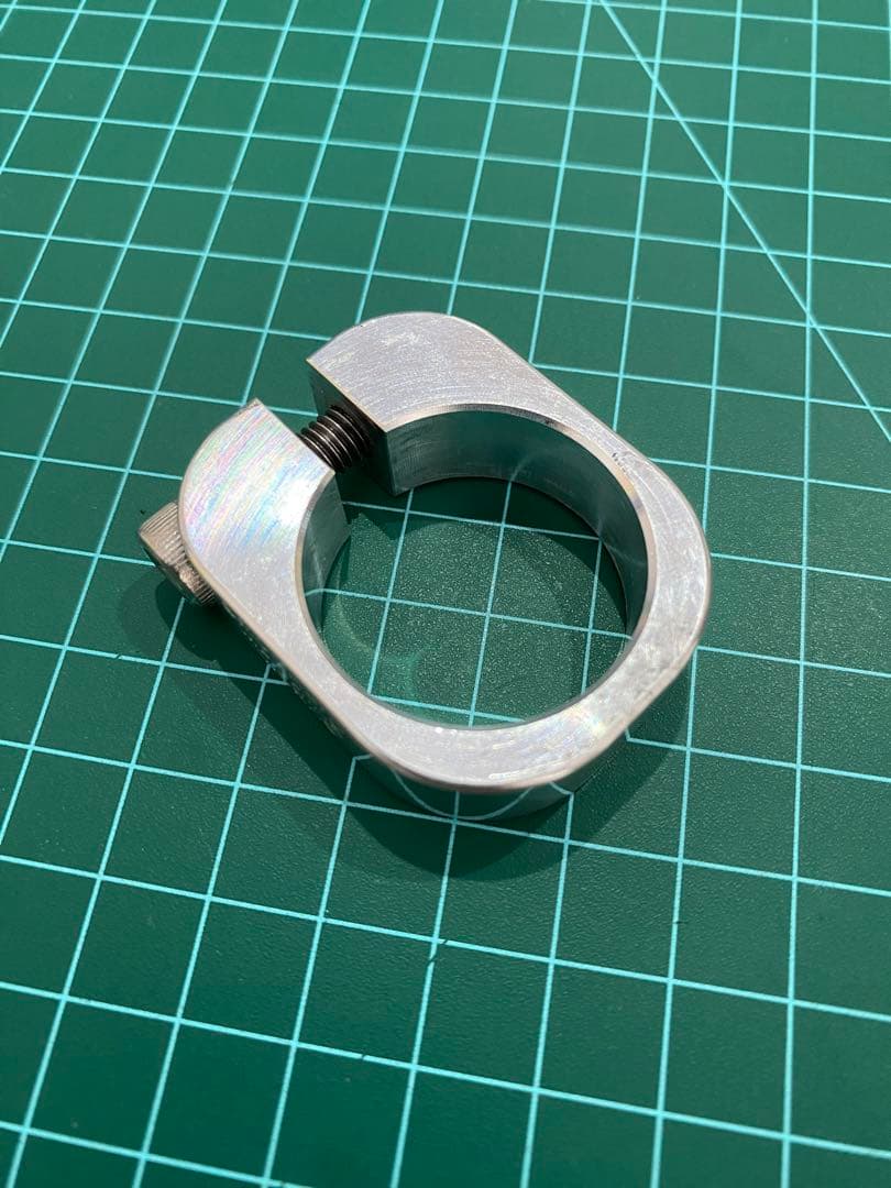 ブルックリンマシンワークス/シートクランプ/シルバー/29.8