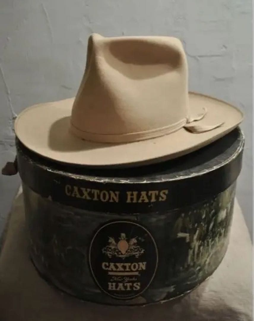 帽子 40s VINTAGE CAXTON 1/4 58cm