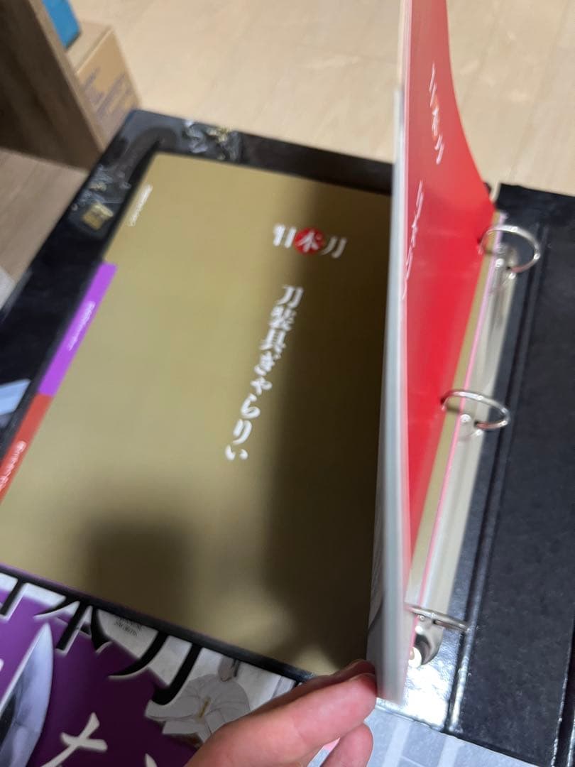 ディアゴスティーニ 日本刀全122巻、バインダー13冊、陸奥守吉行ミニチュア付