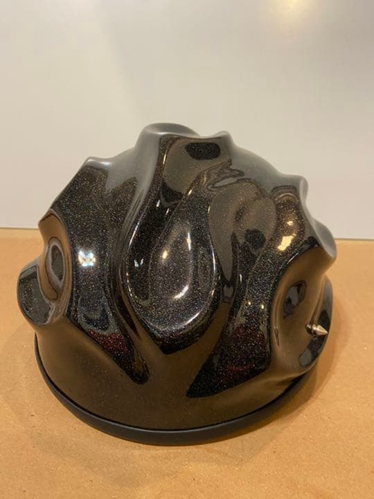 ハーフヘルメット 3Dファイヤーパターン　FRP