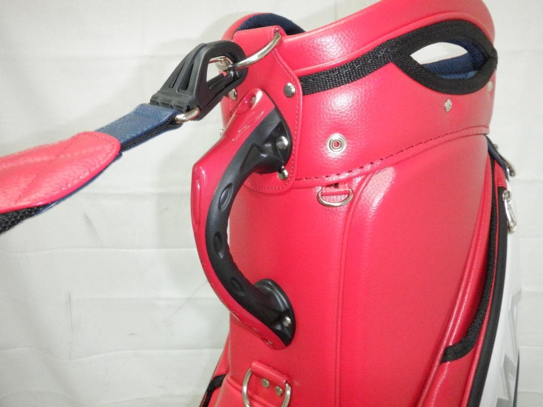 HONMA★本間ゴルフ★9.5型★３点式★美品★プロモデル(RED×WH×NV)