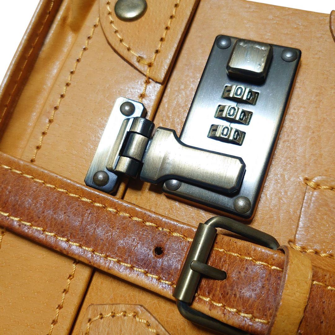 【美品】ユーラシア キャリーケース シフレ 本革 アンティーク風