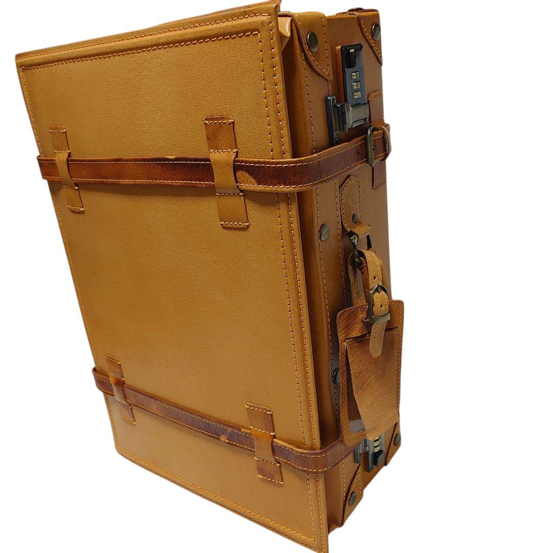 【美品】ユーラシア キャリーケース シフレ 本革 アンティーク風