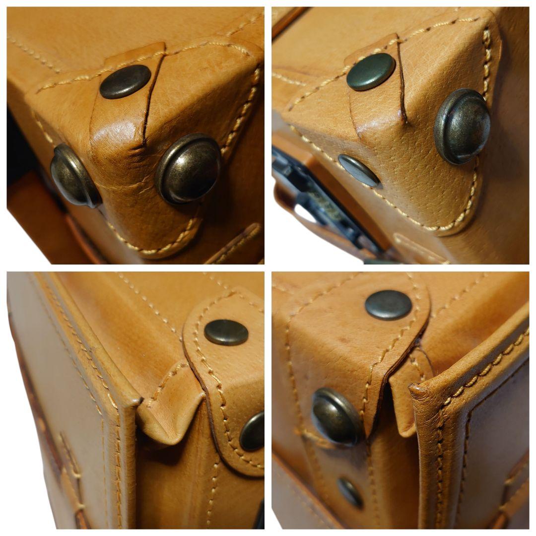 【美品】ユーラシア キャリーケース シフレ 本革 アンティーク風