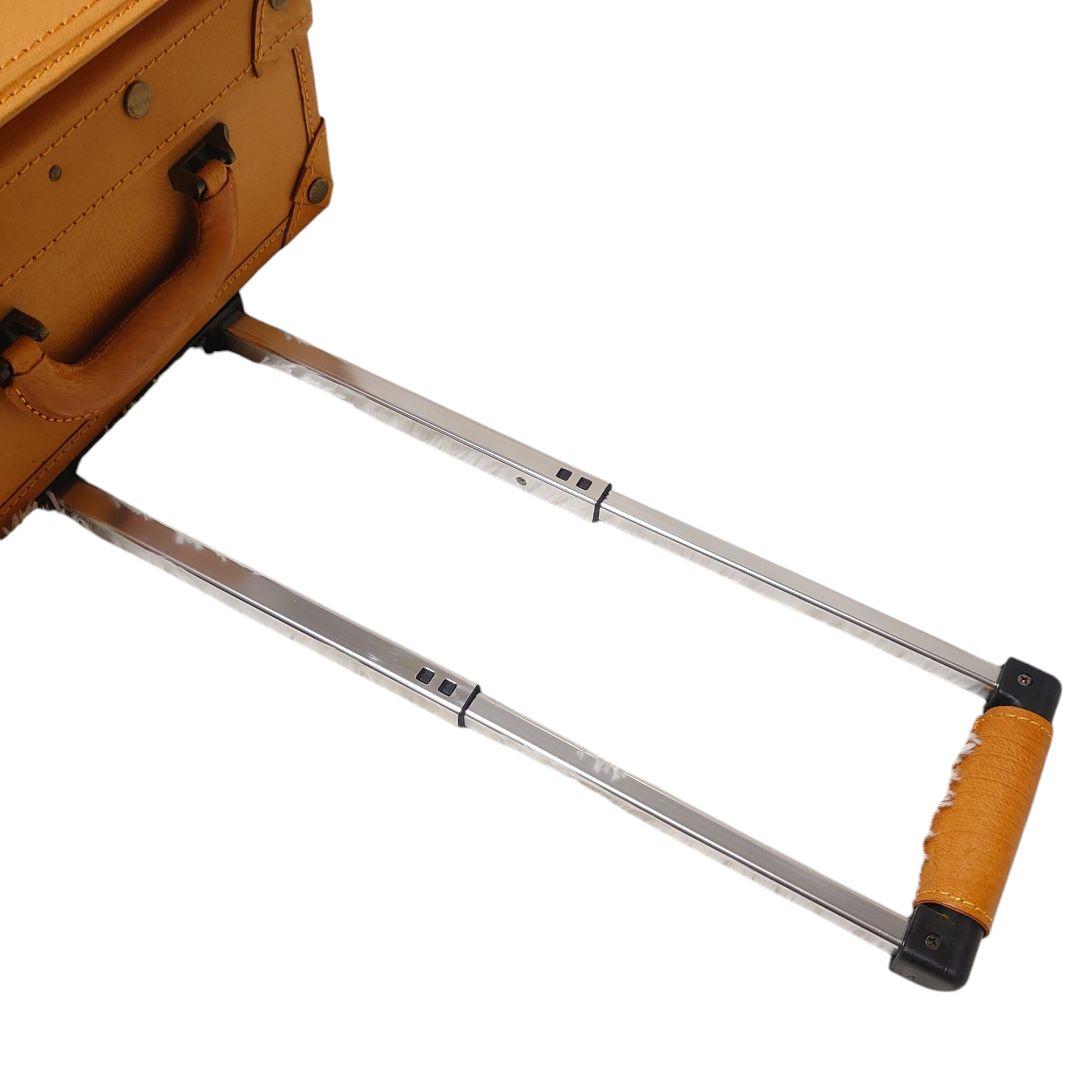 【美品】ユーラシア キャリーケース シフレ 本革 アンティーク風