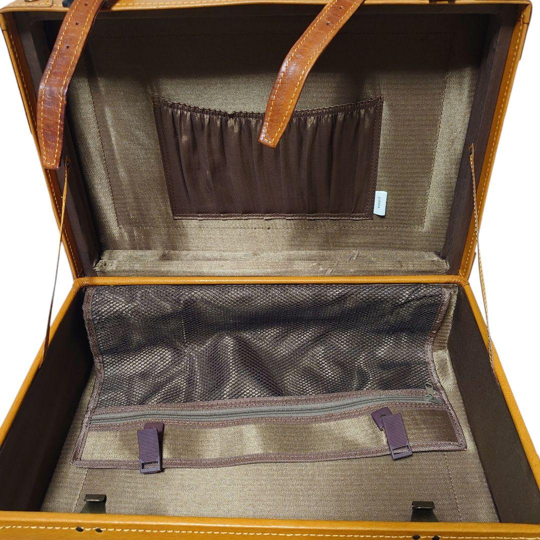 【美品】ユーラシア キャリーケース シフレ 本革 アンティーク風