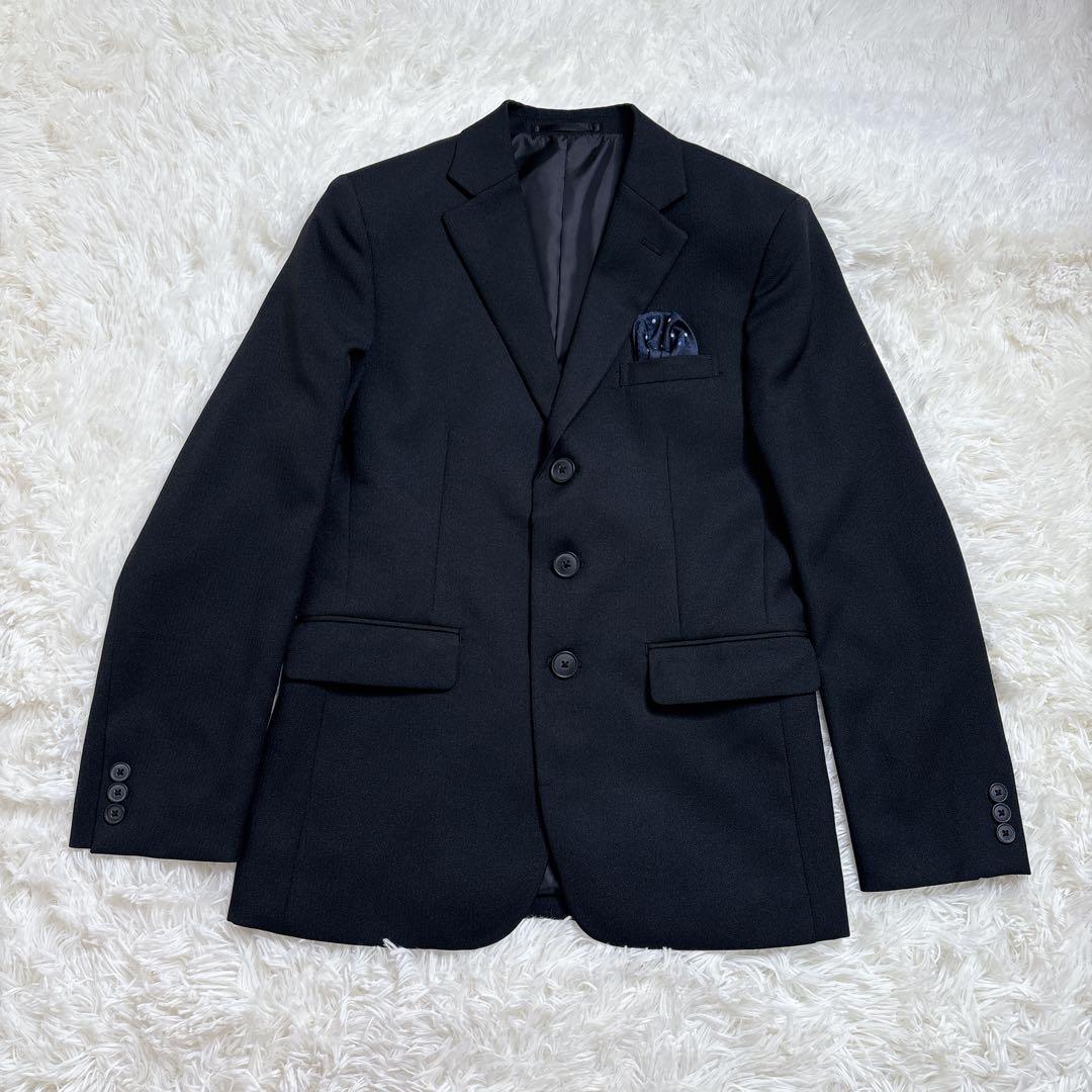 5点セット✨ オリバーハウス 卒服 キッズフォーマル 160 黒 ヘリンボーン