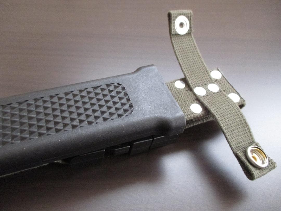 未使用　レプリカ　中国軍　ラバー製　95式銃剣　ラバー製　バヨネット