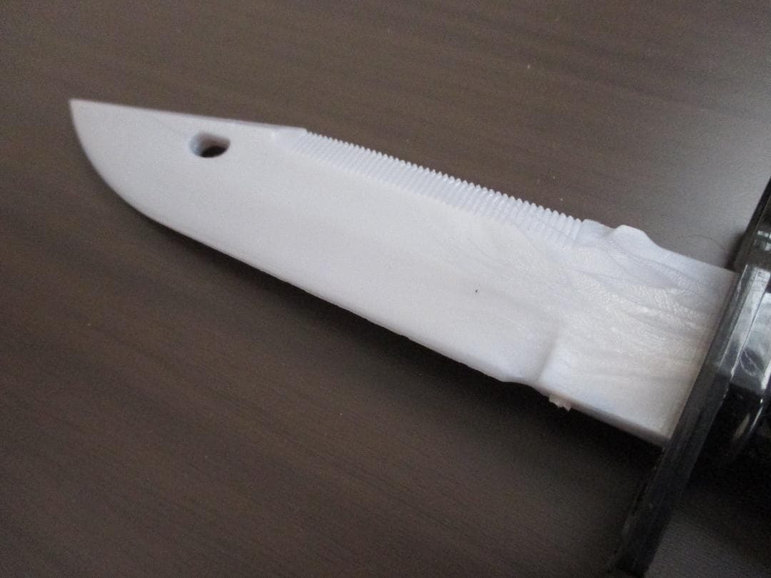 未使用　レプリカ　中国軍　ラバー製　95式銃剣　ラバー製　バヨネット