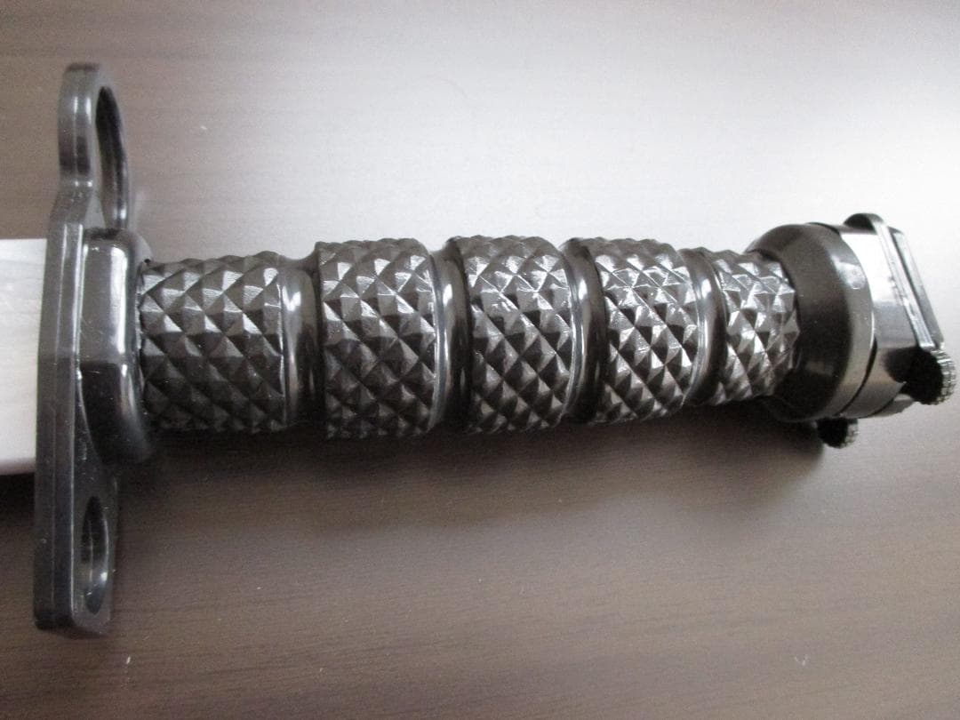 未使用　レプリカ　中国軍　ラバー製　95式銃剣　ラバー製　バヨネット