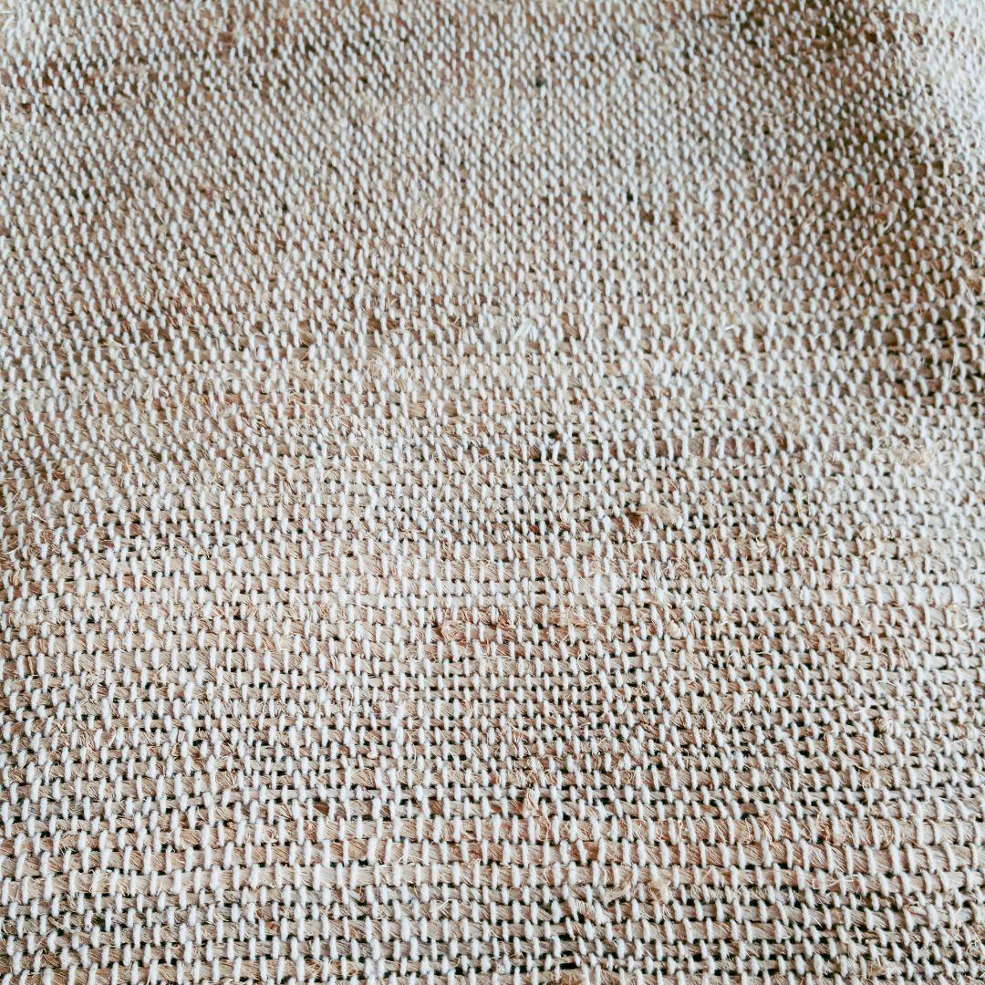 【手紡ぎバナナ×ヘンプ×コットン】　天然繊維ヨガマット ヨガラグ ラグマット