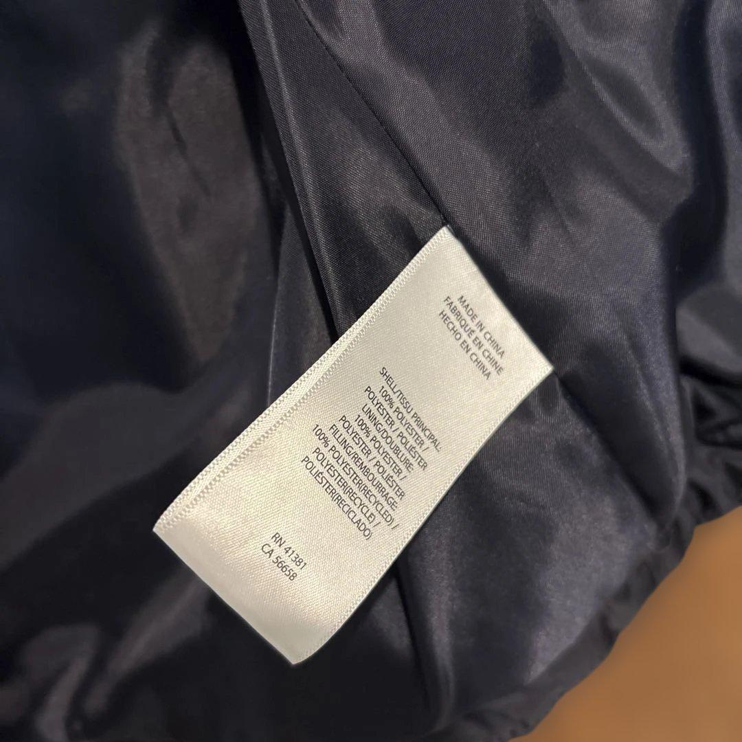 【美品】Lauren RalphLauren キルティングダウンベスト　ネイビー