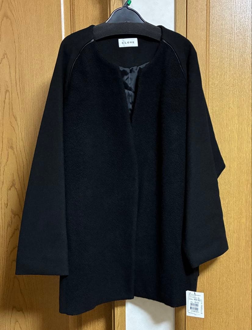 CLOVE ブークレードッキングノーカラーコート　yamadaya新品・未使用品