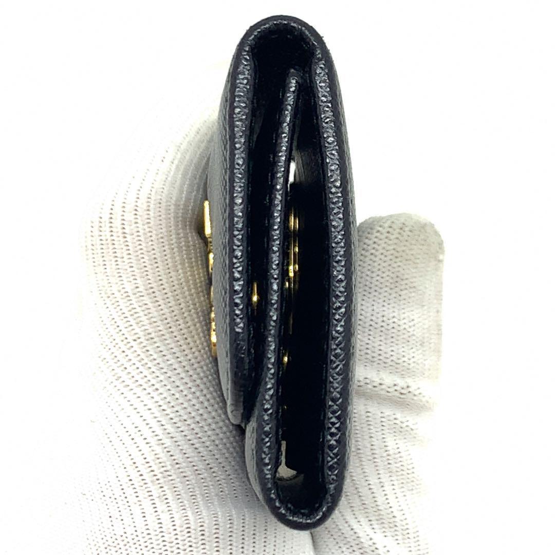 PRADA サフィアーノ ブラック 6連 キーケース 06103