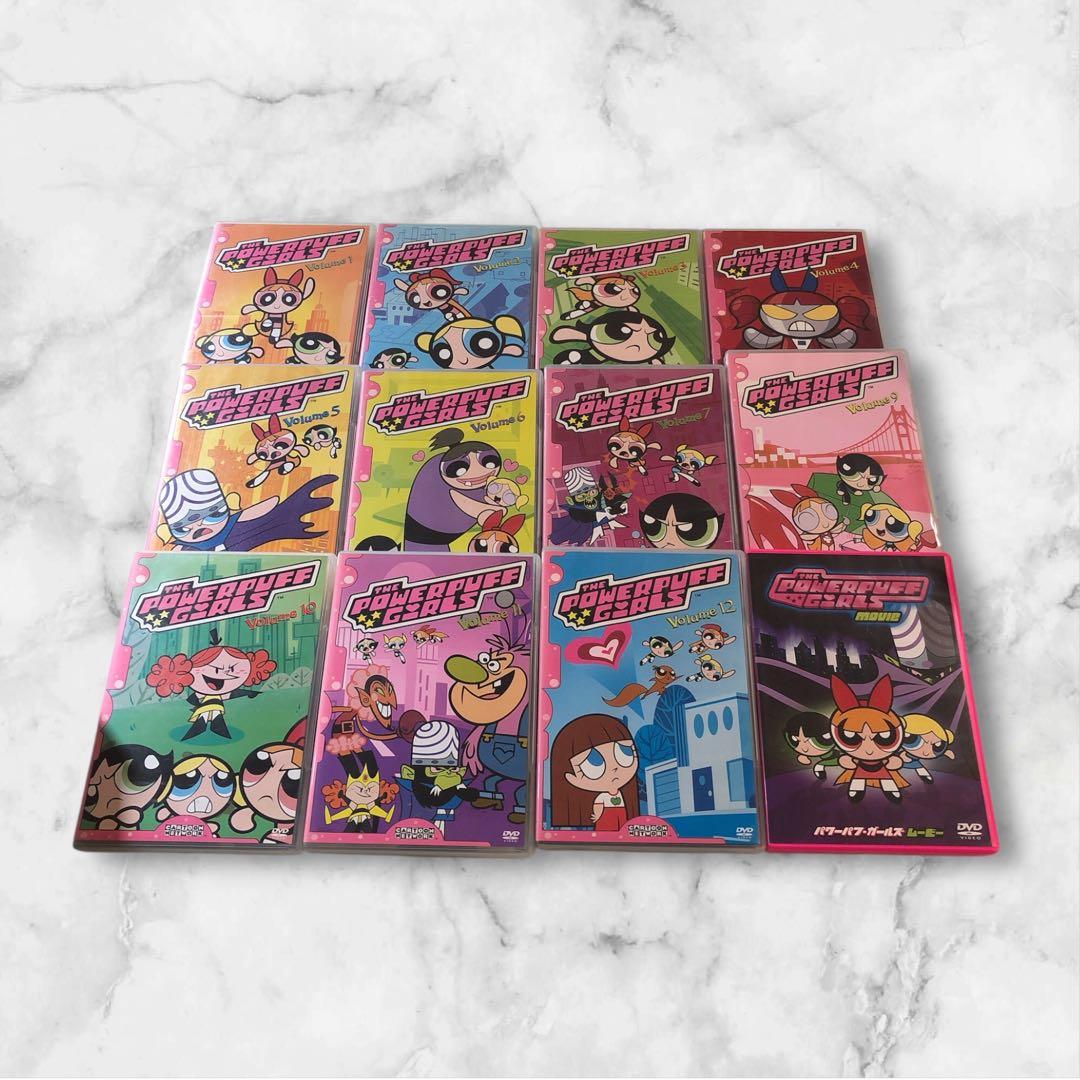 廃盤 希少 パワーパフガールズ DVD 12枚セット 映画