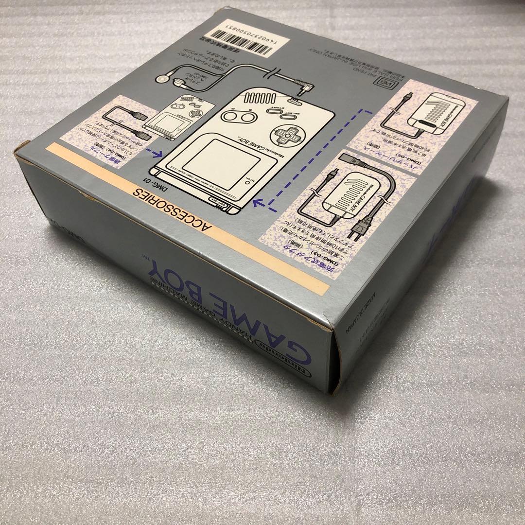 GB 『初代 ゲームボーイ 本体 』箱.説明書付き.ジャンク品.