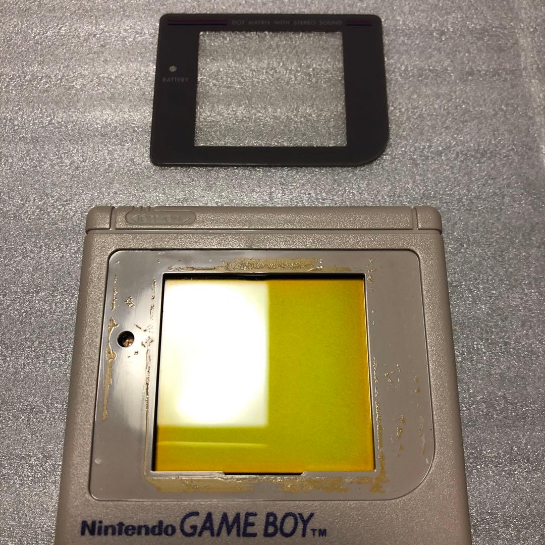 GB 『初代 ゲームボーイ 本体 』箱.説明書付き.ジャンク品.