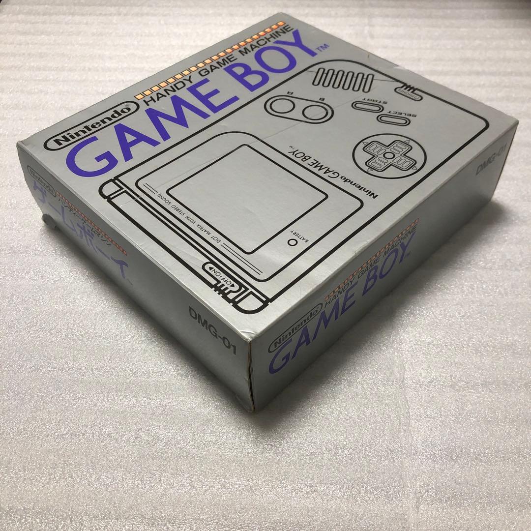 GB 『初代 ゲームボーイ 本体 』箱.説明書付き.ジャンク品.
