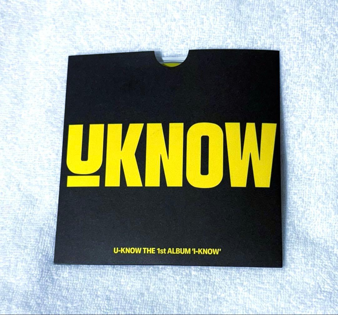 東方神起 ユノ ユンホ U-KNOW I-KNOW 4cut Tabloid ①