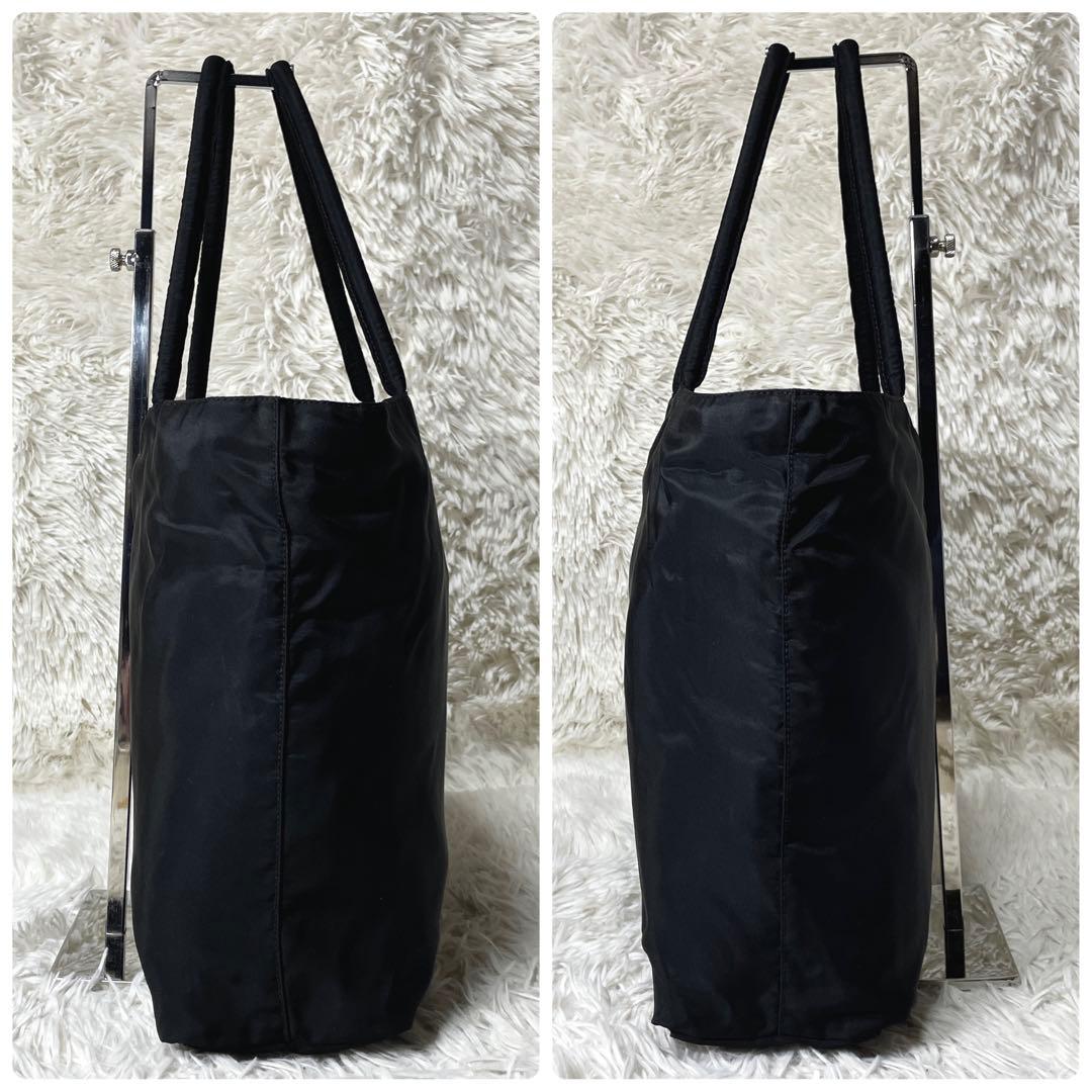 【美品】PRADA プラダ　トートバッグ　ハンド　ナイロン　ブラック　黒　肩掛け