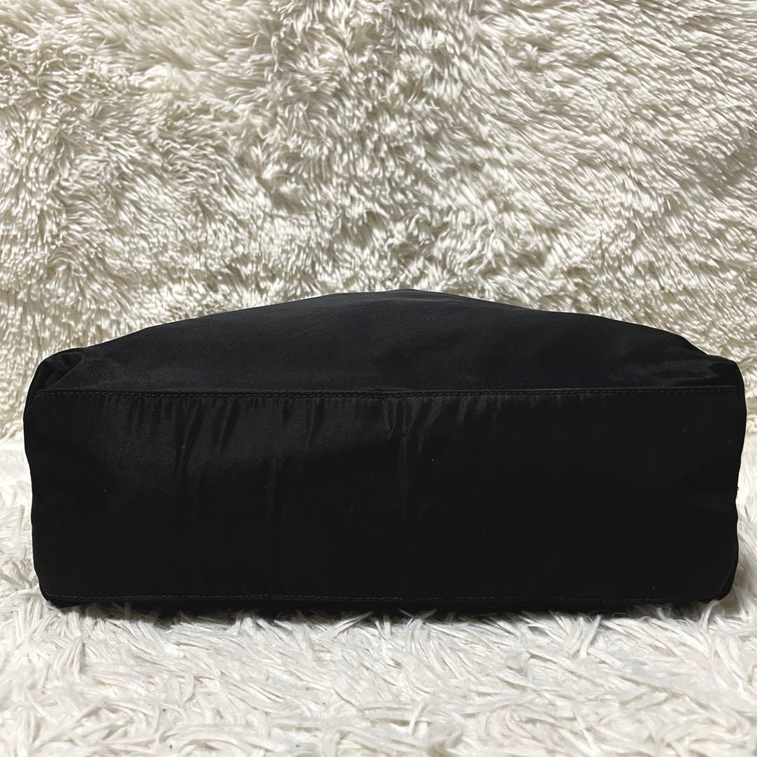 【美品】PRADA プラダ　トートバッグ　ハンド　ナイロン　ブラック　黒　肩掛け
