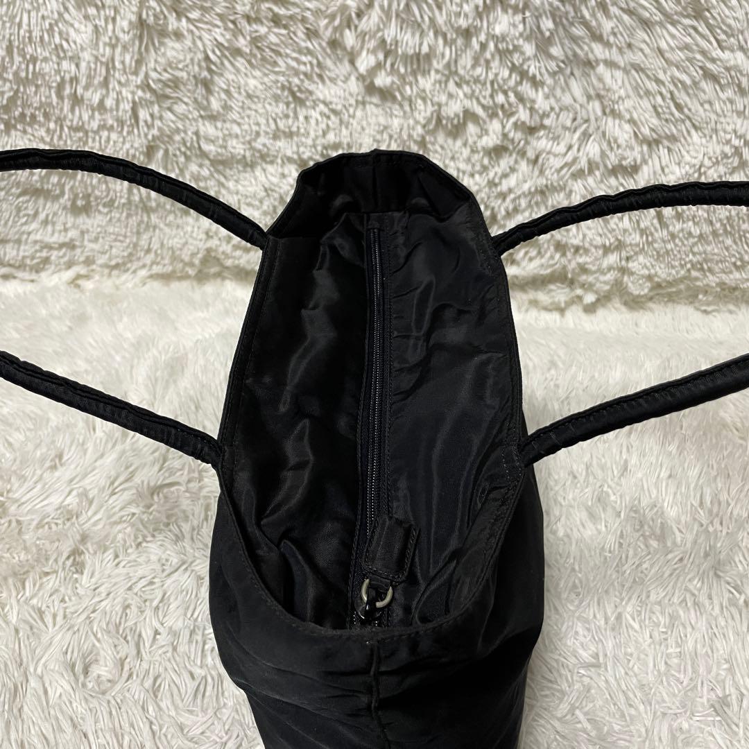 【美品】PRADA プラダ　トートバッグ　ハンド　ナイロン　ブラック　黒　肩掛け
