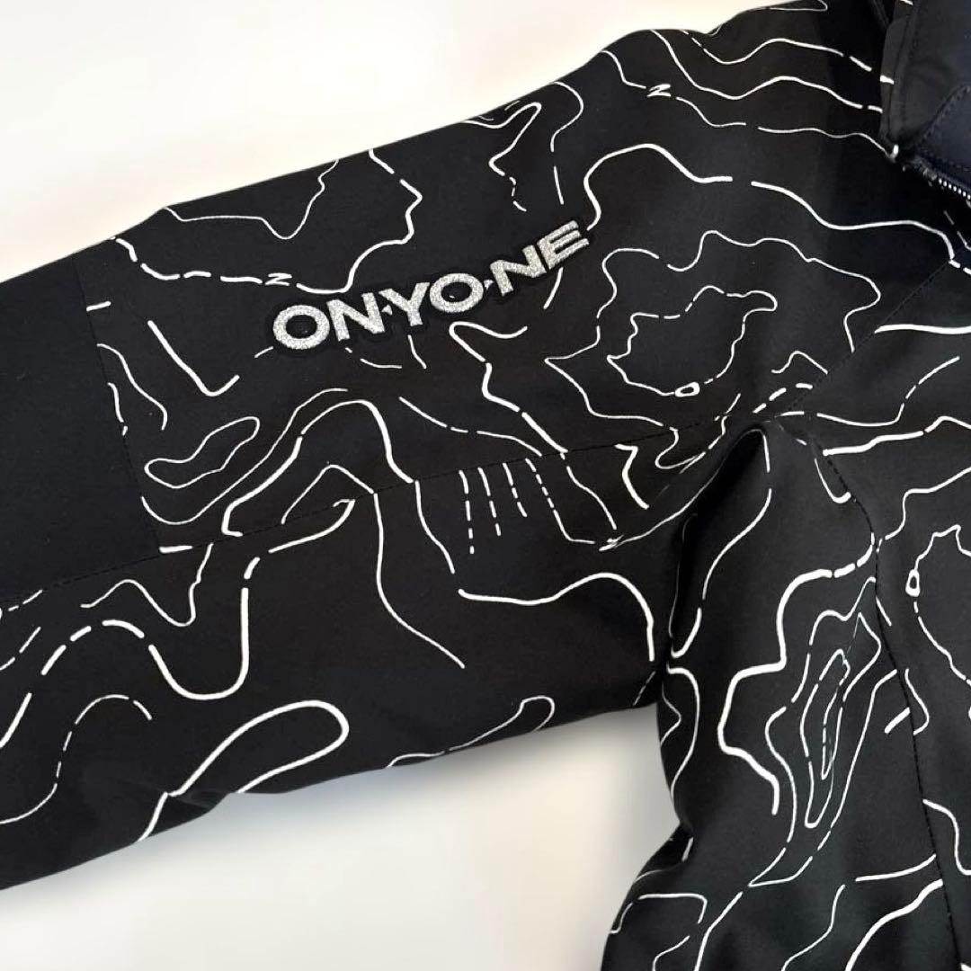 【メンズM /20〜21モデル】オンヨネ　スキーウエア　セットアップ　ブラック