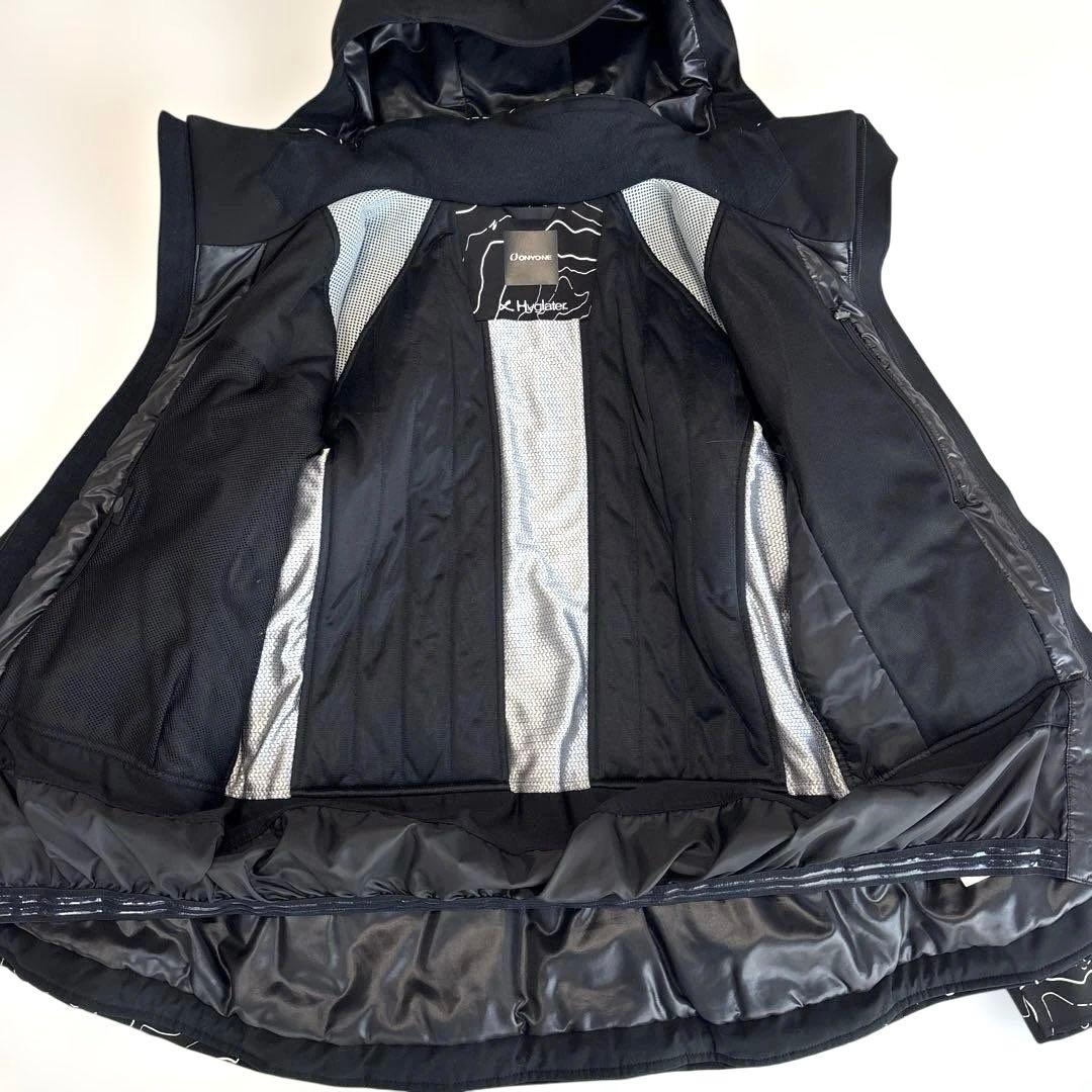 【メンズM /20〜21モデル】オンヨネ　スキーウエア　セットアップ　ブラック