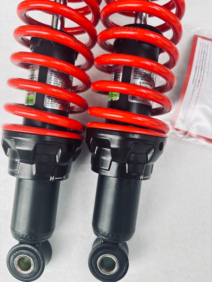 専用　YSS ショックアブソーバー 黒/赤　280 モンキーなど