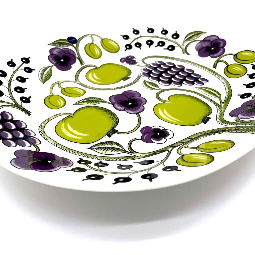 アラビア パラティッシ オーバルプレート サービングプラター 36cm パープル