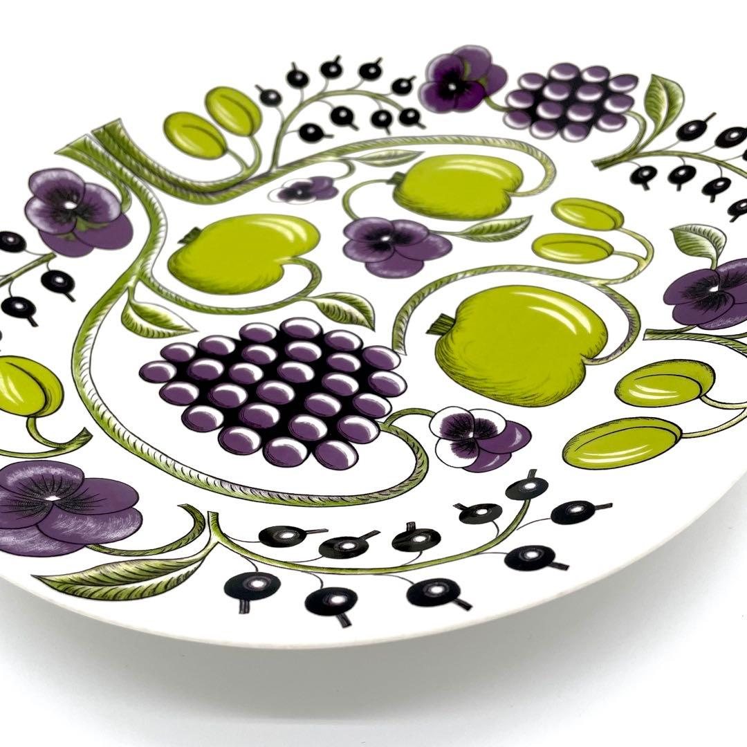 アラビア パラティッシ オーバルプレート サービングプラター 36cm パープル