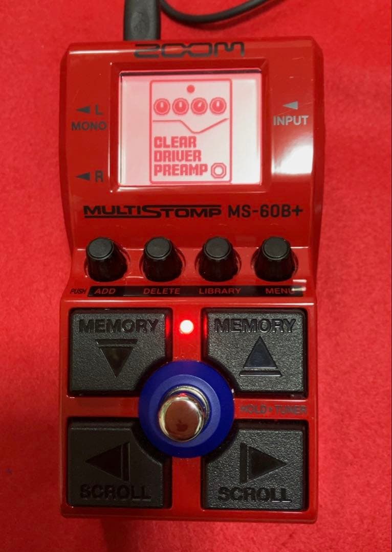 ZOOM MS-60B+ ベース用マルチエフェクター