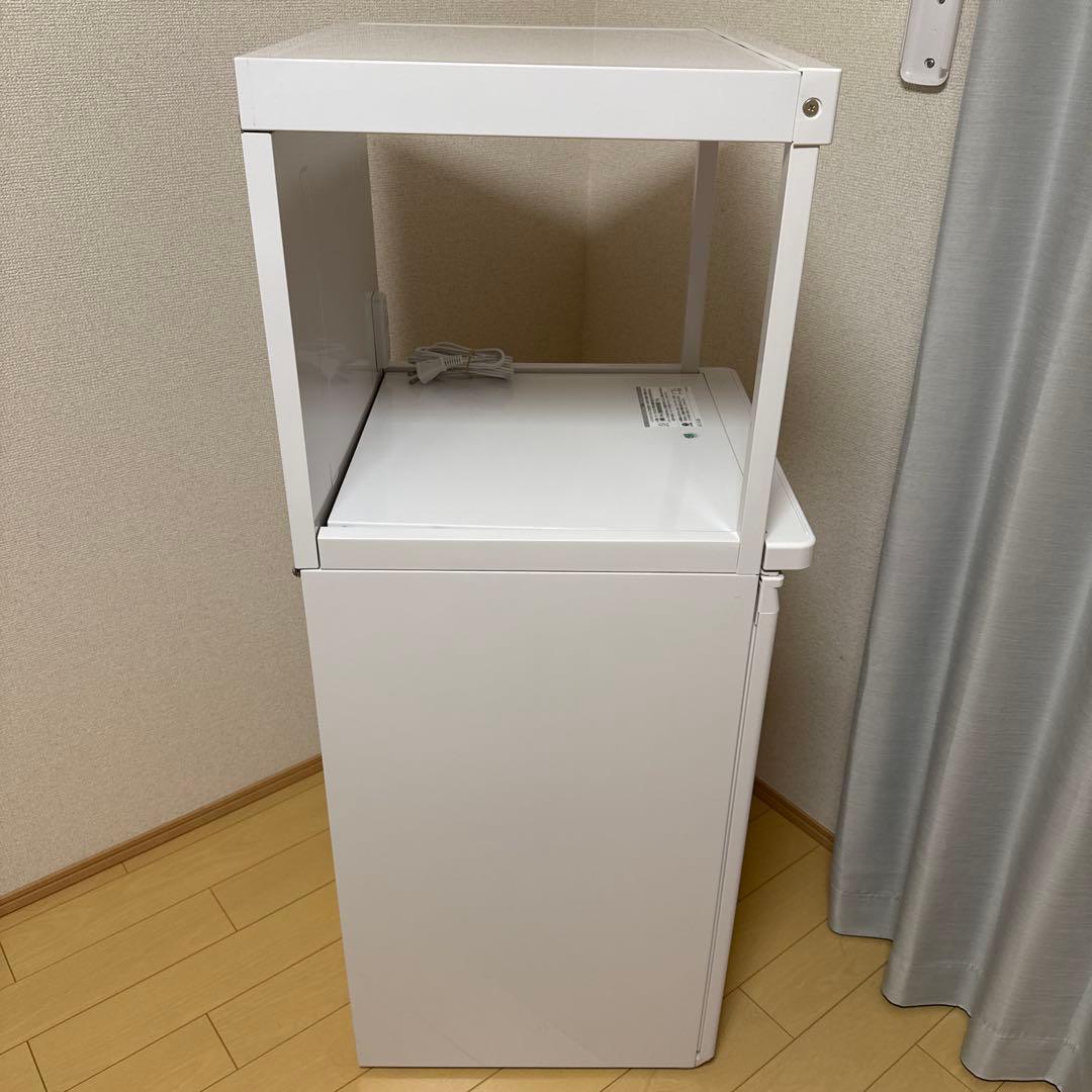 エムケー精工 レンジ台 ファインキッチン（型番：SK-311W）　米びつ