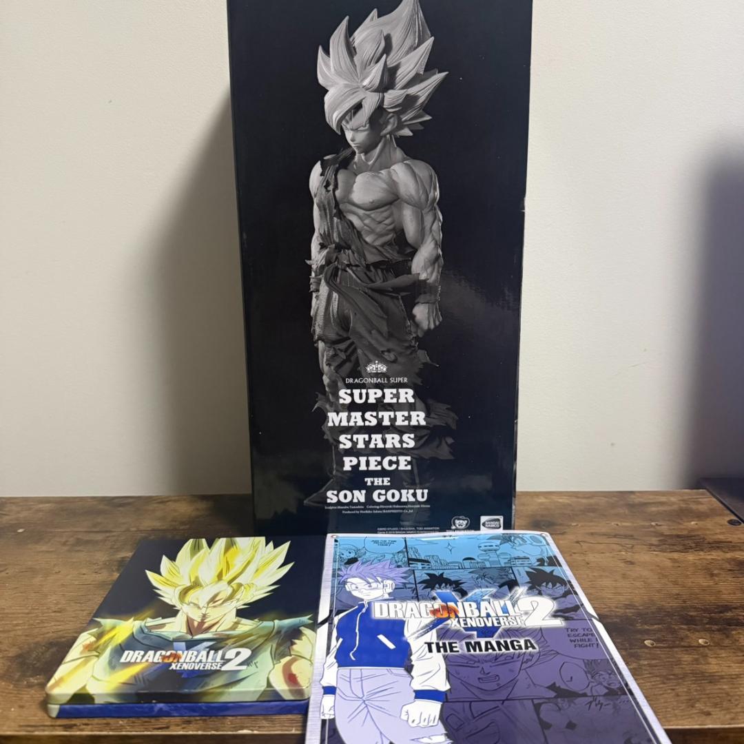 ドラゴンボール ゼノバース2 SMSP 海外 孫悟空 箱　台座 開封品