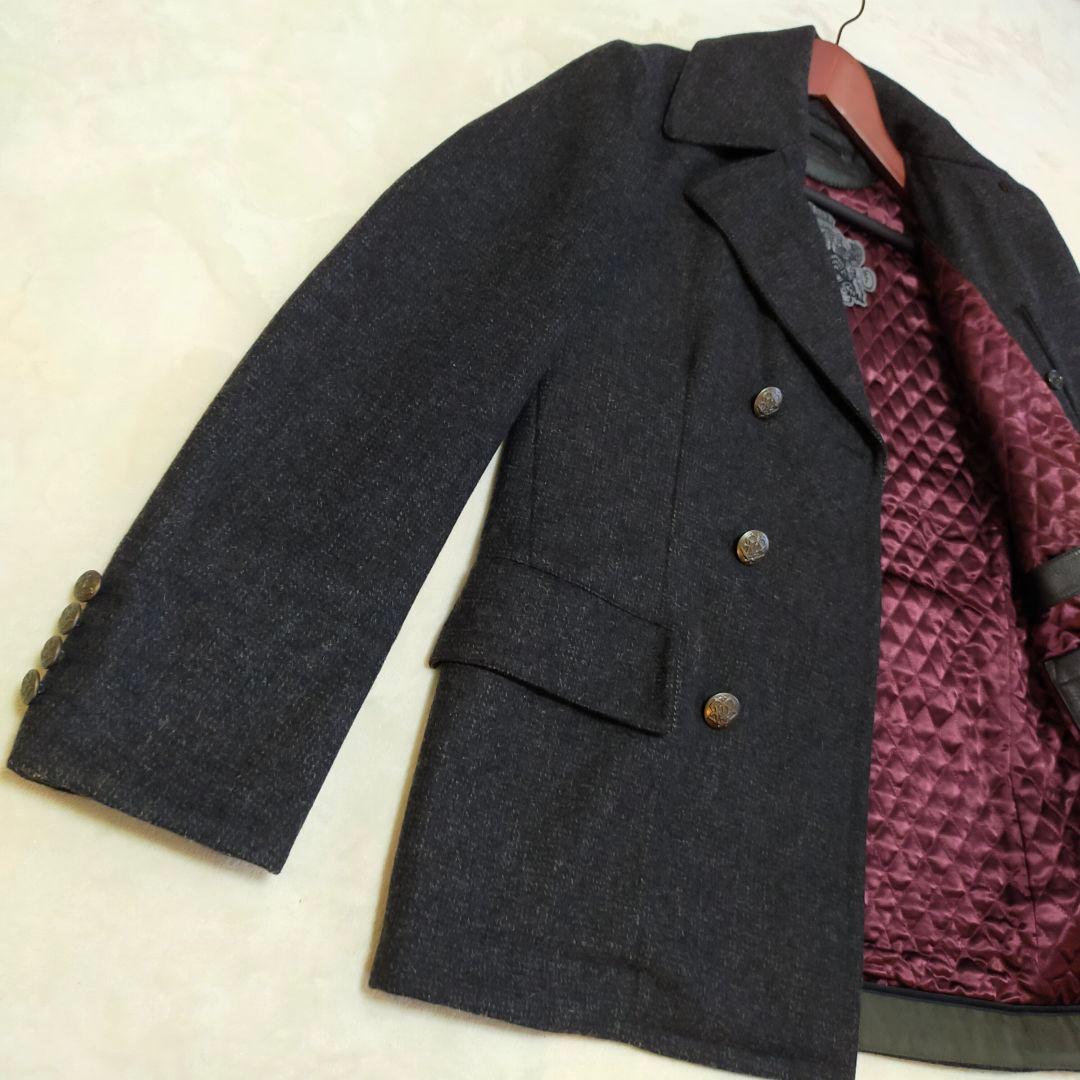 イタリア製　ドルチェ&ガッバーナ　48　ピーコート　ウールコート