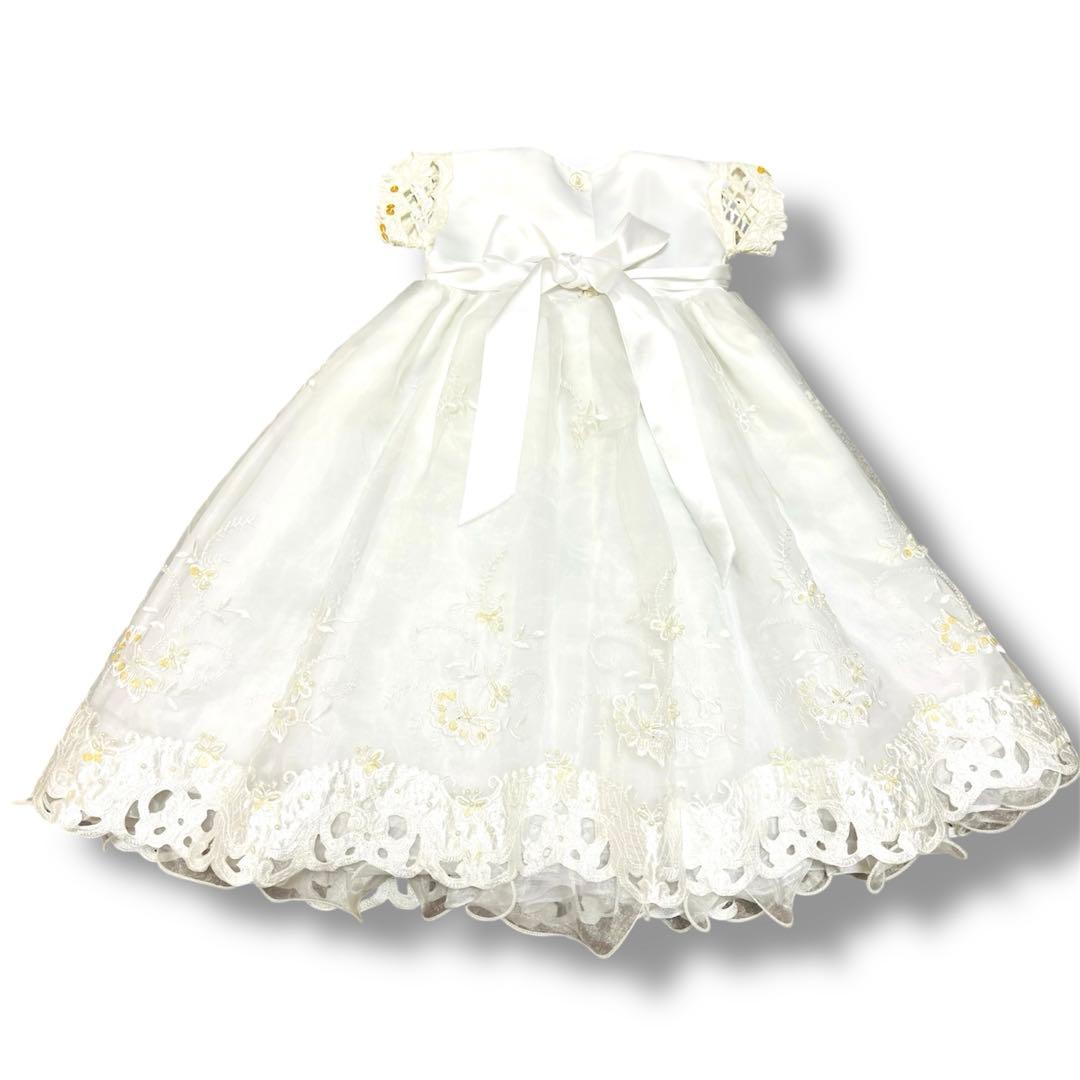 【JAPAN STYLE 】お宮参り 産着 合繊 洗える着物ワインレッド 襦袢付